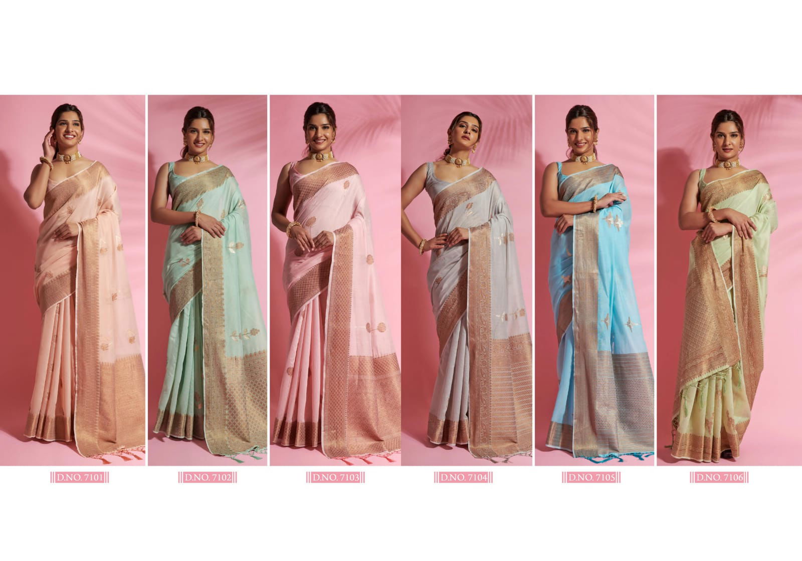 Rajyog Aarna Party Exclusive Wear Soft Cotton Latest Saree Collection